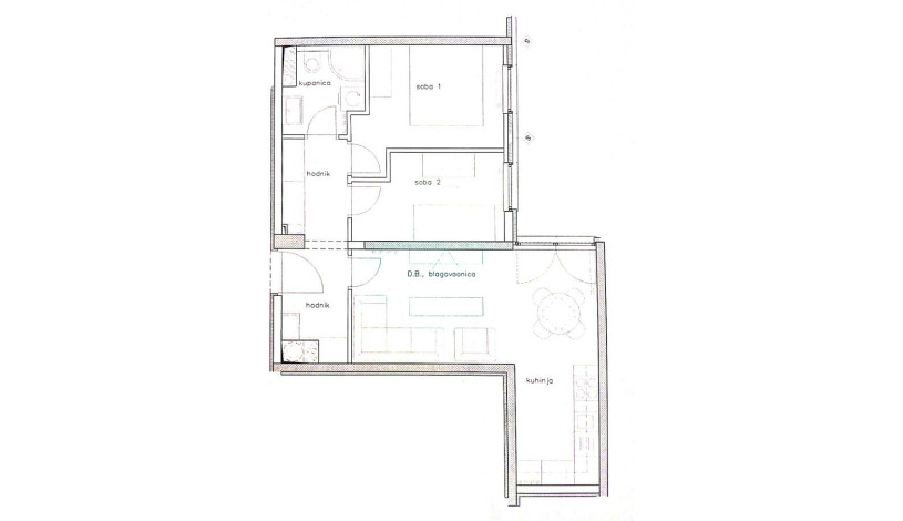 Apartment Trnjanska cesta Zagreb - Apt 26878
