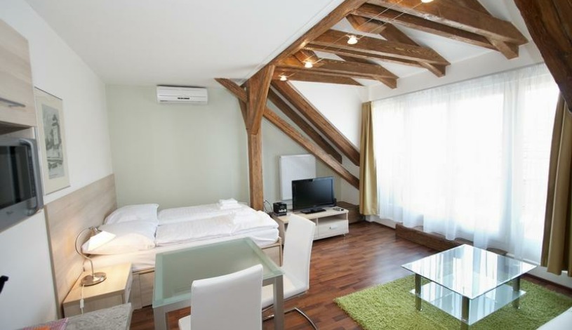 Residence U Černé věže České Budějovice - Dvoulůžkový apartmán