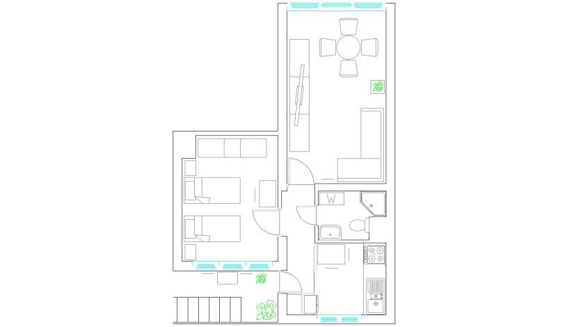 Apartment Ulica Alberta Hallera Dubrovnik - Apt 24300