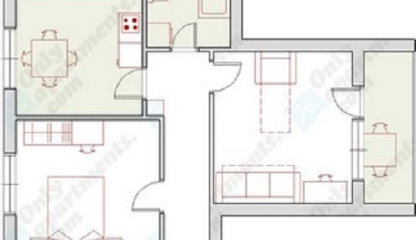 Apartment Ulica Antona Dolenca Zagreb - Apt 22854