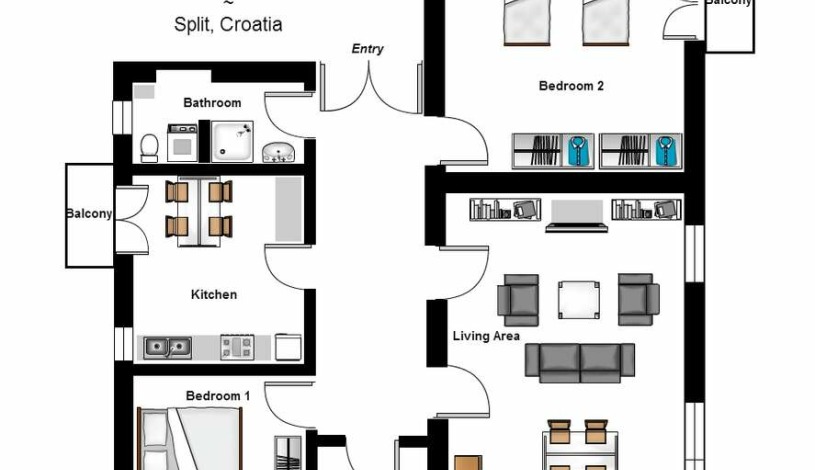 Apartment Ulica Theodorea Roosevelta Split - Apt 29806