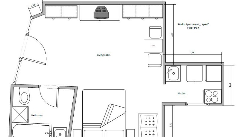 Apartment Ulica Žrtava s Dakse Dubrovnik - Apt 24228