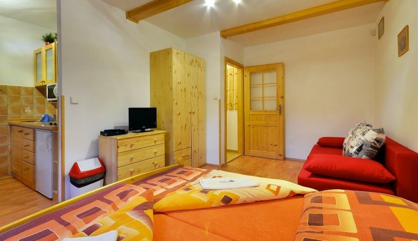 U Tří veverek Lipová-lázně - apartmán 3+1, apartmán 2+0