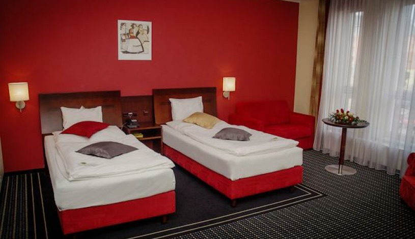 Hotel U ZVONU Plzeň - dvoulůžkový pokoj