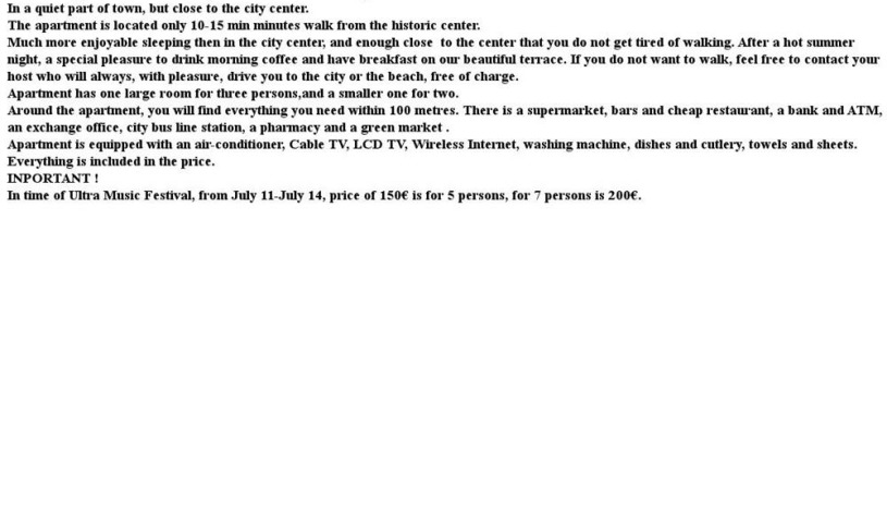 Apartment Velebitska ulica Split - Apt 35453