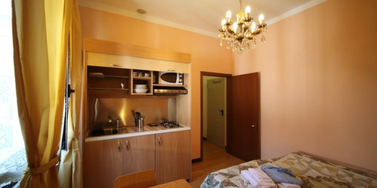 Štúdio (garsónka) Apartmán Milano Novate Milanese s kuchyňou pre 2 osoby