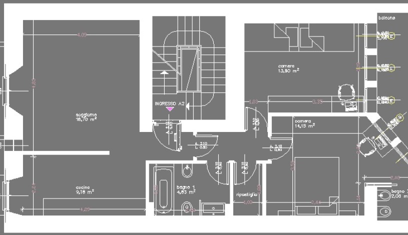 Apartment Via Filippino Lippi 1 Milano - Apt 41238