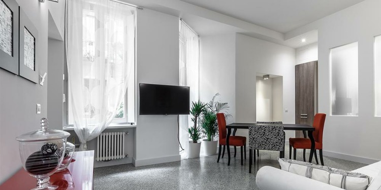 2-ložnicové Apartmá Milano Lazzeretto s kuchyní pro 6 osob