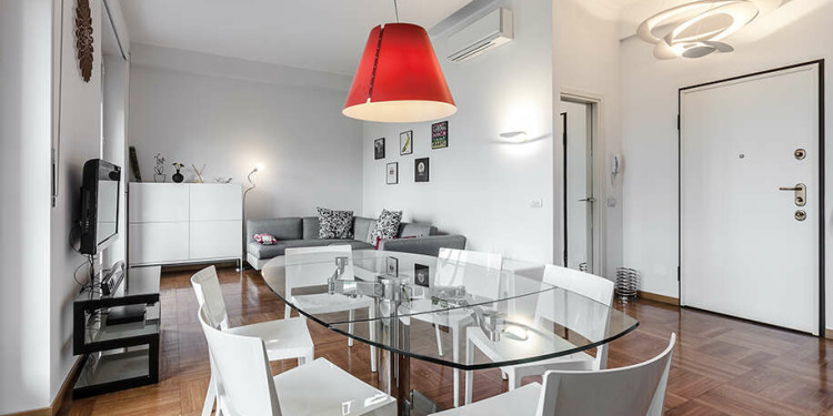 3-Schlafzimmer Appartement Milano Milan 9 mit Küche für 7 Personen