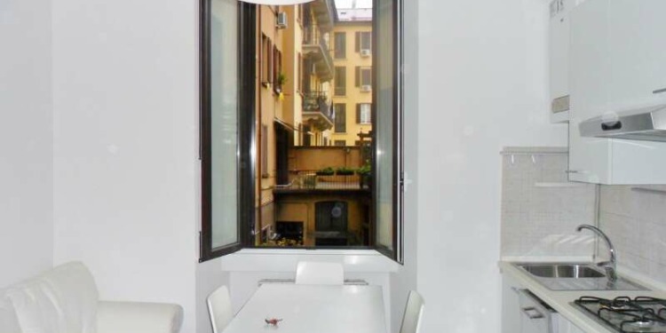 1-комнатная Aпартамент Milano Isola с кухней на 4 человека
