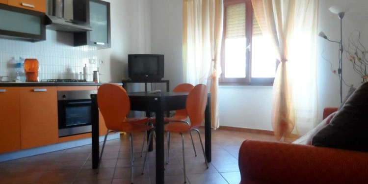 1-bedroom Sardinia Alghero with kitchen for 4 persons