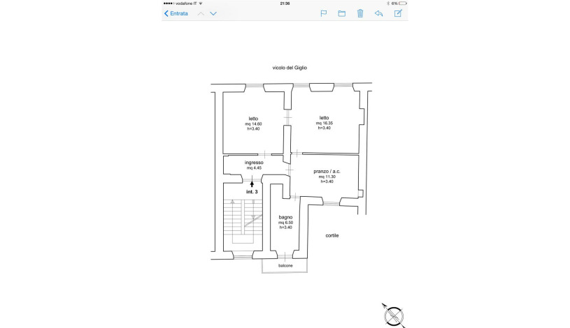 Apartment Vicolo del Giglio Roma - Apt 38174