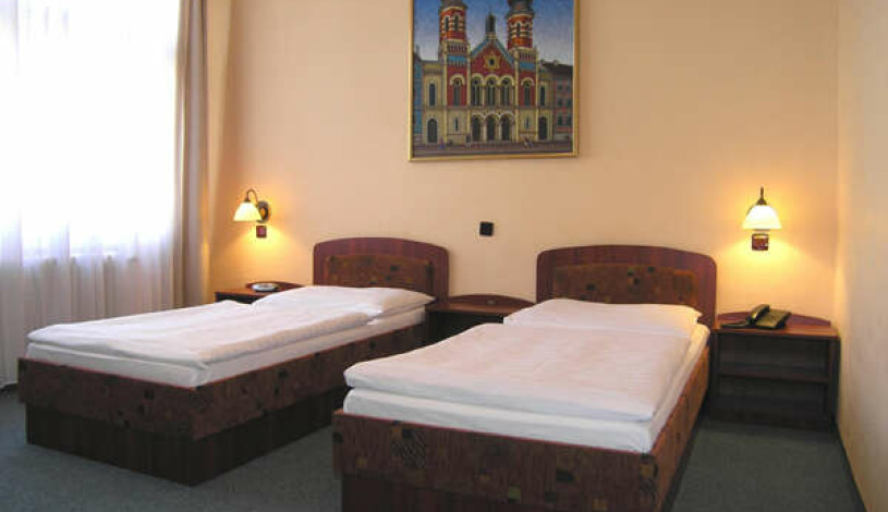 Hotel Victoria Plzeň - Dvoulůžkový pokoj, Jednolůžkový pokoj