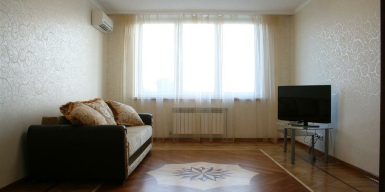 1-bedroom Kiev Darnyts'kyi district with kitchen for 4 persons