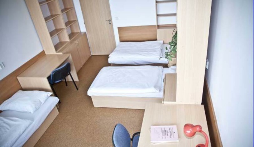 VŠ kolej Volha Praha - Hotelový pokoj