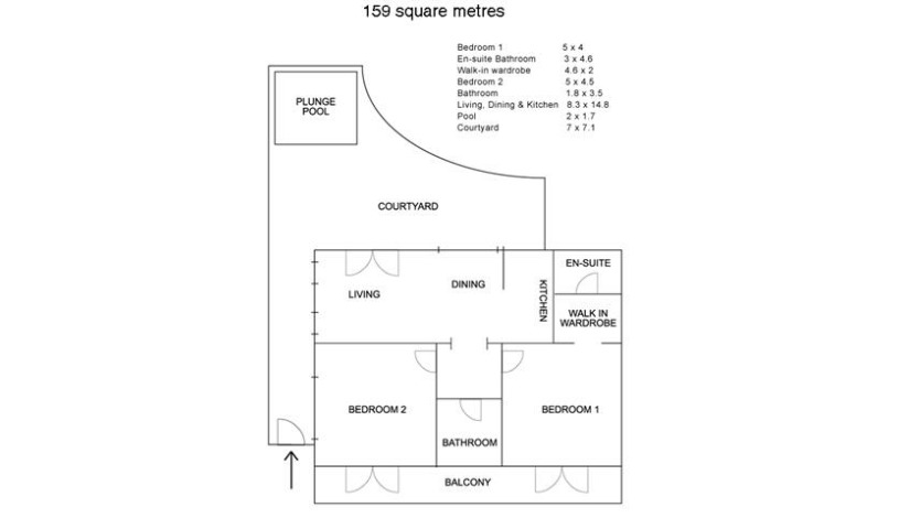 Apartment Waterkant Cape Town - Apt 19689