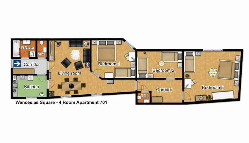 Hotel Apartamenty Plac Wacława Praha