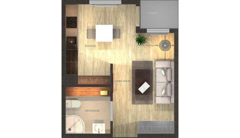 Apartment Wypoczynkowa Gdańsk - London 1