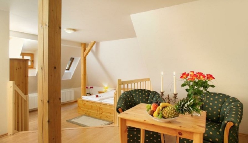 HOTEL ZLATÝ ANDĚL **** Český Krumlov - Single, Family Apartment