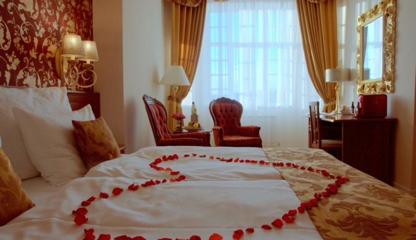 Hotel Katerina Znojmo - Dvojlůžkový pokoj Standart s panoramatickým výhledem