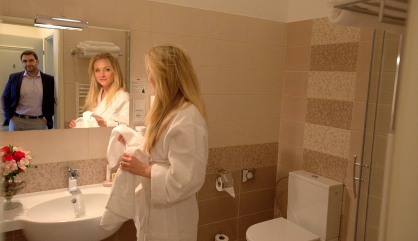 Hotel Katerina Znojmo - Dvojlůžkový pokoj typu Standart s panoramatickým výhledem