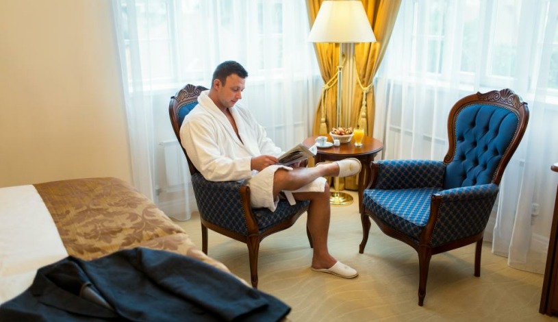 Hotel Katerina Znojmo - Dvojlůžkový pokoj typu Standart s panoramatickým výhledem